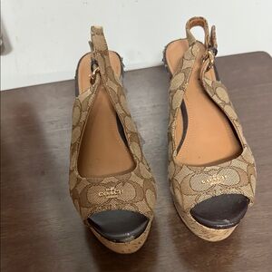 Coach Wedge heels